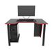 Геймерский стол Zeus Gamer-1 черный/красный 10029 фото 4